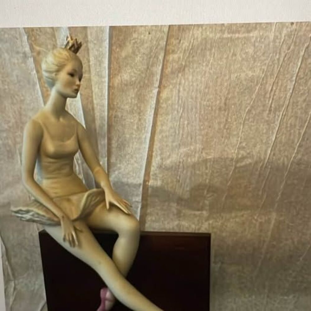 estate sale Cybis “On Cue” porcelain ballerina